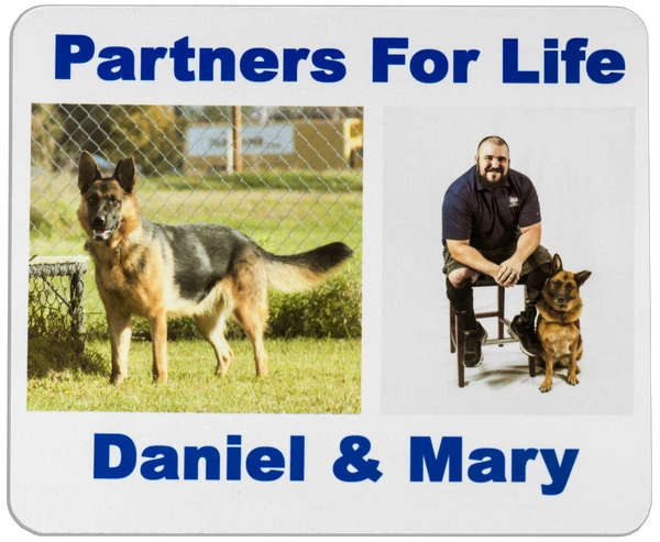 Personalized Computer Mouse Pad - Custom Text & Photo 4 Personalized Computer Mouse Pad - Custom Text & Photo - Image 4