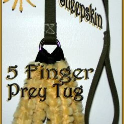 5 Finger Sheepskin Tug -Agility Shop 002105 28386.1638911404