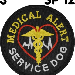 Embroidered Specialty Service Dog Patches -Agility Shop 12 full 66911.1650278757