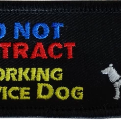 Embroidered Specialty Service Dog Patches -Agility Shop 13 full 20062.1650278757