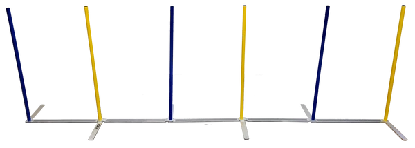 Agility Competition Weave Poles - Plus 2x2 Training System 1 Agility Competition Weave Poles - Plus 2x2 Training System