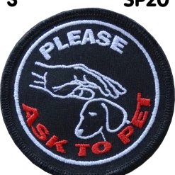 Embroidered Specialty Service Dog Patches -Agility Shop 20 full 96200.1650278757