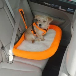 ActiveDogs Fleece No Slip Seat Belt Travel Dog Bed -Agility Shop 273045 8 full 63411.1638911469