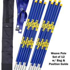Agility In-ground Weave Poles 36" -Agility Shop 350760 4 full 28581.1638911343