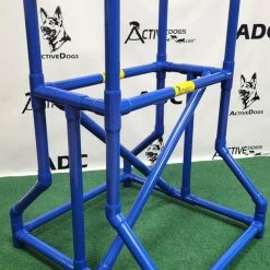 Agility PVC Deluxe Double Dog Walk Bases W/Side Ramps -Agility Shop 350789 11 49948.1663686983