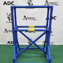 Agility PVC Deluxe Double Dog Walk Bases W/Side Ramps -Agility Shop 350789 12 48319.1663686981