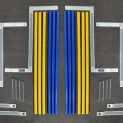 Agility Competition Weave Poles - Plus 2x2 Training System 24 Agility Competition Weave Poles - Plus 2x2 Training System -Agility Shop 350794 12 2 59019.1660249356