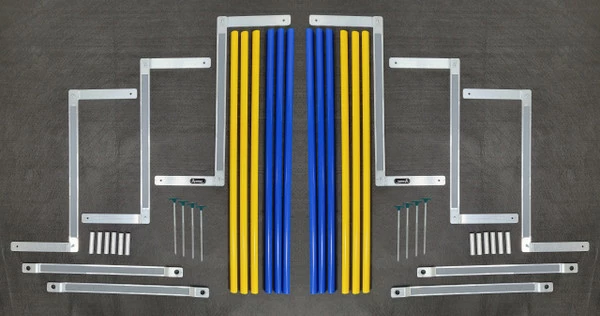 Agility Competition Weave Poles - Plus 2x2 Training System 9 Agility Competition Weave Poles - Plus 2x2 Training System - Image 9