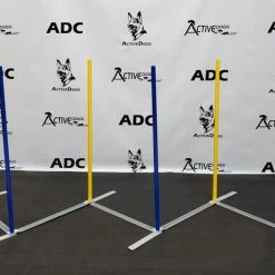 Agility Competition Weave Poles - Plus 2x2 Training System 25 Agility Competition Weave Poles - Plus 2x2 Training System -Agility Shop 350794 6 2 59557.1660249351