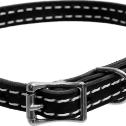 Stitched Leather Collar ½"