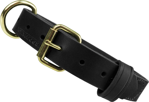 Military Spec Leather Dog Collar 1.25" 2 Military Spec Leather Dog Collar 1.25" - Image 2