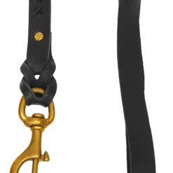 Braided Leather Schutzhund Trial Dog Leash 3/4" X 4' -Agility Shop 401717 1 full 72731.1638911409