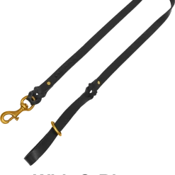 Braided Leather Schutzhund Trial Dog Leash 3/4" X 4' -Agility Shop 401717O full 67381.1638911410