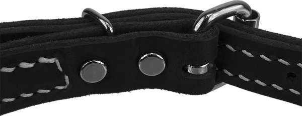 Center D-Ring Leather Dog Collar 1" 3 Center D-Ring Leather Dog Collar 1" - Image 3