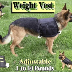 10 Lb Dog Weight Vest - Large -Agility Shop 402610 1 full 92237.1638911338