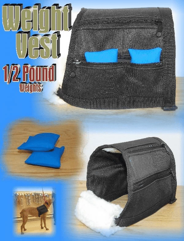 4 Lb Dog Weight Vest - Small 3 4 Lb Dog Weight Vest - Small - Image 3