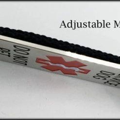 Reflective Service Dog 5' Leash W/Chrome Service Dog ID Tag -Agility Shop 407022 7 full 35187.1638911475