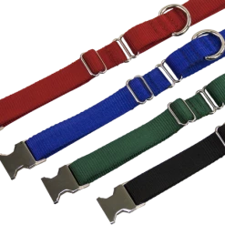 Nylon No-Slip Dog Collar - 1" Martingale -Agility Shop 407060 13 full 18048.1638911400