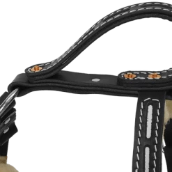 Reflective Sheepskin-Lined Leather Dog Harness -Agility Shop 40708REF 6 full 07884.1638911409