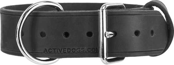 Leather Agitation Dog Collar 2" 2 Leather Agitation Dog Collar 2" - Image 2