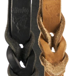 CaliberDog Braided Leather Leash 5.5' -Agility Shop 424282 6 full 35800.1638911426