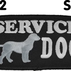 Embroidered Specialty Service Dog Patches -Agility Shop 4 full 95901.1650278757