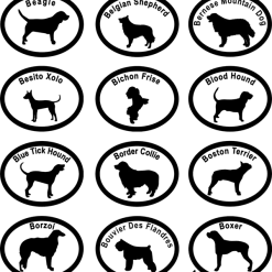 Dog Breed Specific Decals -Agility Shop 509230 13 24 full 30952.1638911368