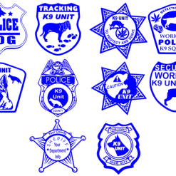 Law Enforcement Decals 13 Law Enforcement Decals -Agility Shop 509255 BLU 2 full 27658.1638911443