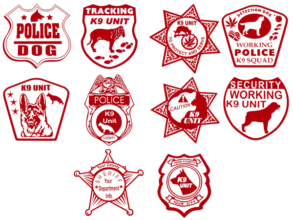 Law Enforcement Decals 4 Law Enforcement Decals - Image 4