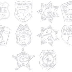 Law Enforcement Decals 15 Law Enforcement Decals -Agility Shop 509255 WHT 4 full 48527.1638911429