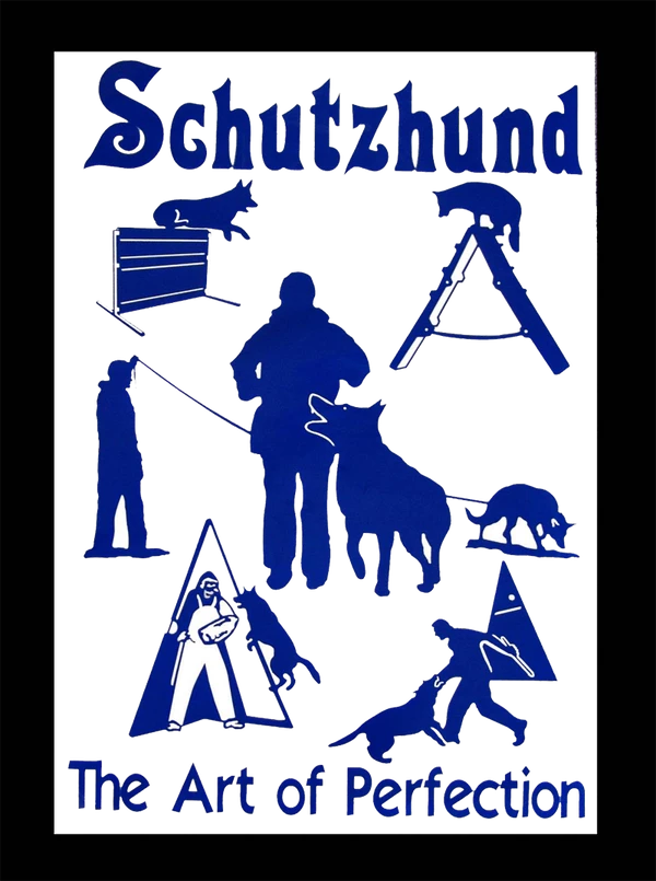 Schutzhund Collage Decals 3 Schutzhund Collage Decals - Image 3