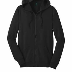 Custom Logo Embroidered Hoodie -Agility Shop 5718 Black 5 DT800BlackFlatFront 337W 77146.1644234012