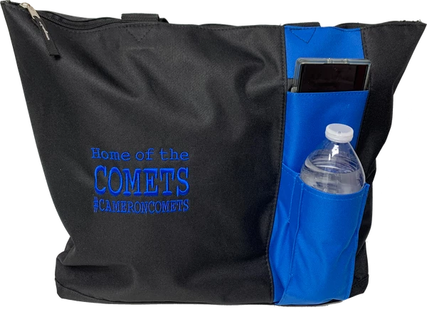 Personalized Zip Top Carry Tote 2 Personalized Zip Top Carry Tote - Image 2