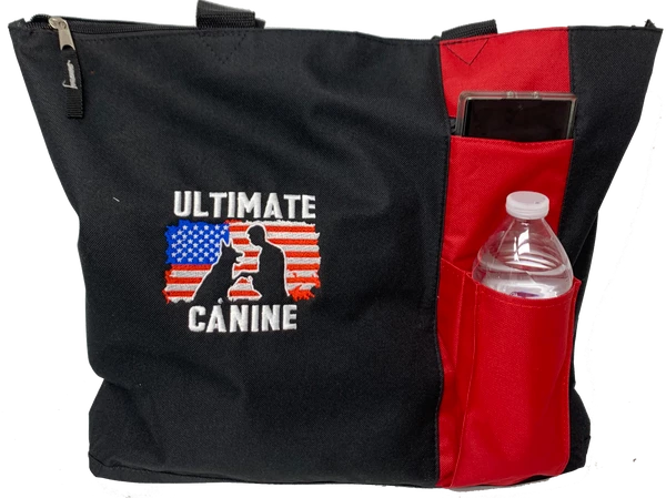 Personalized Zip Top Carry Tote 3 Personalized Zip Top Carry Tote - Image 3