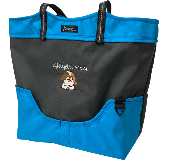 Custom Graphic Logo/Text 2-Tone Tote Bag 8 Custom Graphic Logo/Text 2-Tone Tote Bag - Image 8