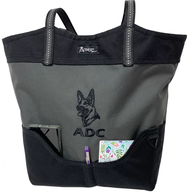 Custom Graphic Logo/Text 2-Tone Tote Bag 2 Custom Graphic Logo/Text 2-Tone Tote Bag - Image 2