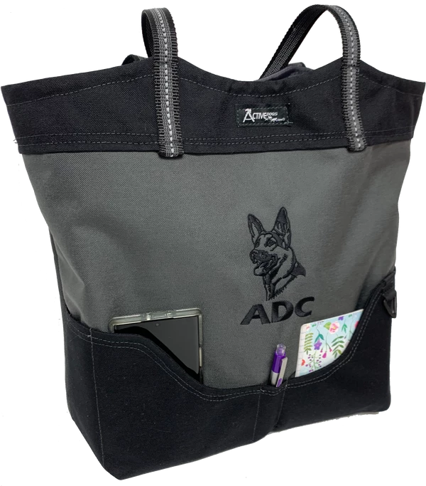 Custom Graphic Logo/Text 2-Tone Tote Bag 9 Custom Graphic Logo/Text 2-Tone Tote Bag - Image 9