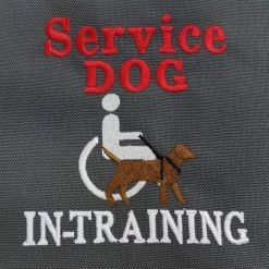 Embroidered Service Dog Backpack -Agility Shop 583304 32 full 12960.1638911361