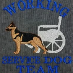 Embroidered Service Dog Backpack -Agility Shop 583304 38 full 40234.1638911355