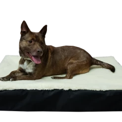 Raised Dog Bed Hi-loft Sherpa Slip Cover
