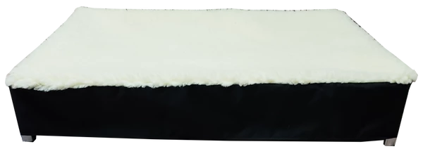 Raised Dog Bed Hi-loft Sherpa Slip Cover 2 Raised Dog Bed Hi-loft Sherpa Slip Cover - Image 2