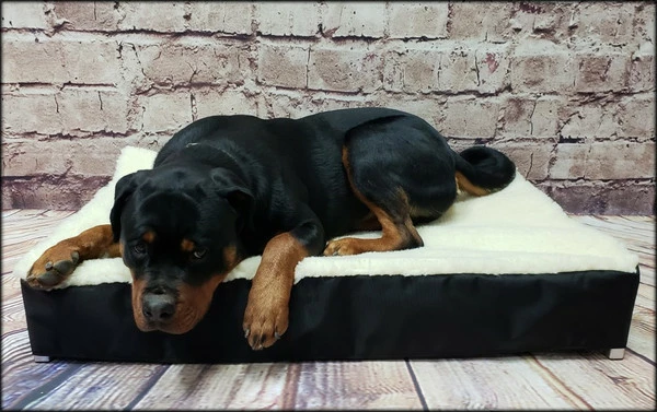 Raised Dog Bed Hi-loft Sherpa Slip Cover 3 Raised Dog Bed Hi-loft Sherpa Slip Cover - Image 3