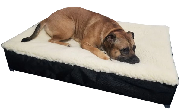 Raised Dog Bed Hi-loft Sherpa Slip Cover 5 Raised Dog Bed Hi-loft Sherpa Slip Cover - Image 5