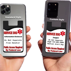 Service Dog Card Caddy - Do Not Separate Or Custom Text 8 Service Dog Card Caddy - Do Not Separate Or Custom Text -Agility Shop 701207 C 4 full 32563.1638911522