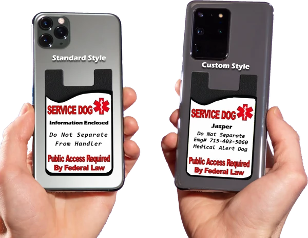 Service Dog Card Caddy - Do Not Separate Or Custom Text 4 Service Dog Card Caddy - Do Not Separate Or Custom Text - Image 4