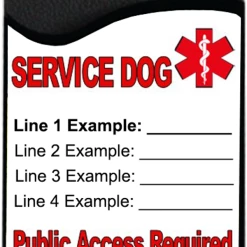 Service Dog Card Caddy - Do Not Separate Or Custom Text 9 Service Dog Card Caddy - Do Not Separate Or Custom Text -Agility Shop 701207 CustomTextExp full 41613.1638911523