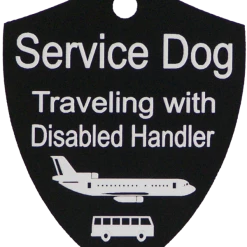 Service Dog Engraved Travel ID Tag -Agility Shop 701213 11 full 97676.1644842129