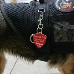 Service Dog Engraved Travel ID Tag -Agility Shop 701213 22 full 50051.1644842129