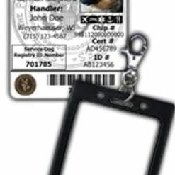 Service Dog Clip-On ID Carrier -Agility Shop 701221 Ad2 full 39693.1638911453