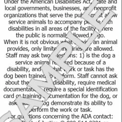 Service Dog Handler ID Card With Digital Copy 9 Service Dog Handler ID Card With Digital Copy -Agility Shop 701221 701222 Back 00305.1656416651